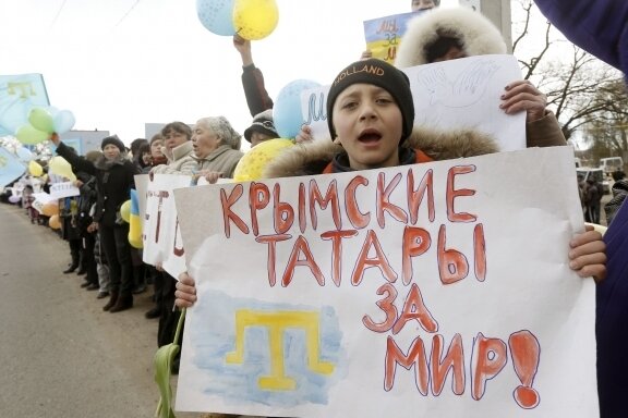 Около 600 крымских татар выехали в этом году из Крыма на Украину