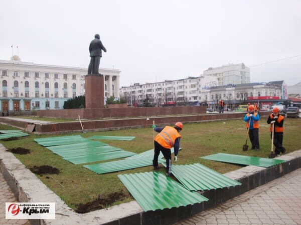 В Симферополе началась реконструкция главной площади