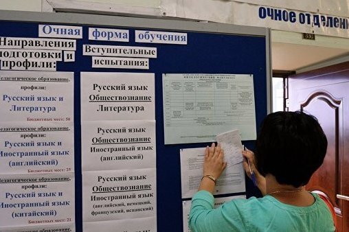 Почти все вузы РФ приготовили бюджетные места для крымчан