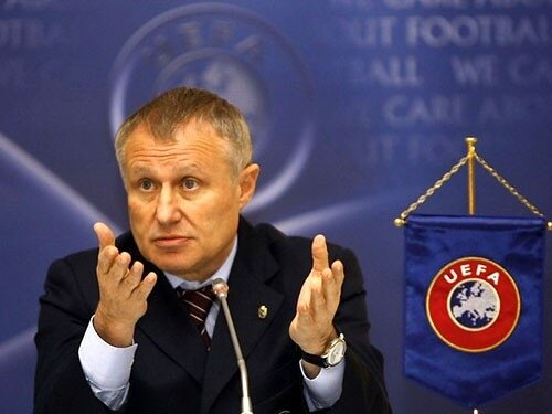 Вице-президент УЕФА считает, что Россия не имеет права принимать крымские к ...